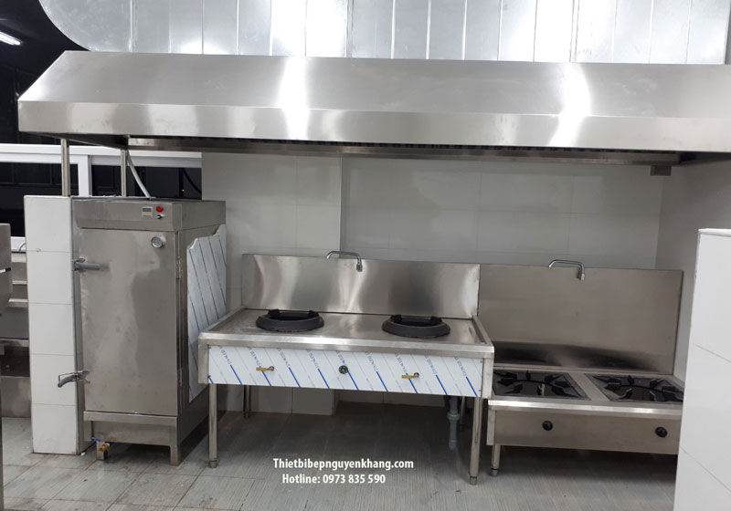 Thiết kế lắp đặt thiết bị bếp công nghiệp tại Tuyên Quang